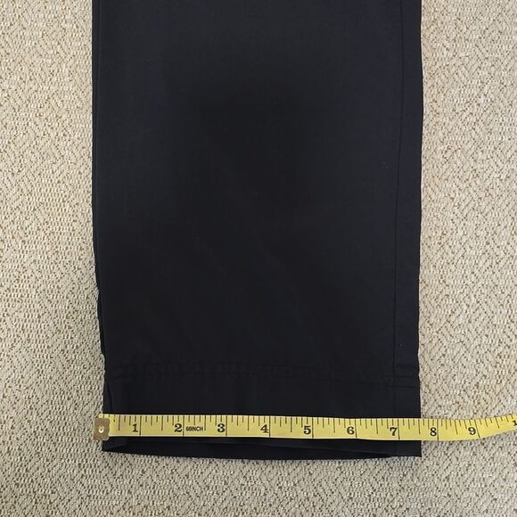 Athleta Tribeca Black Utility Crop Pants - Size 4 - Picture 11 of 12